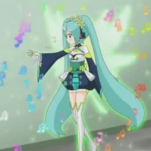 绿牡丹初音未来