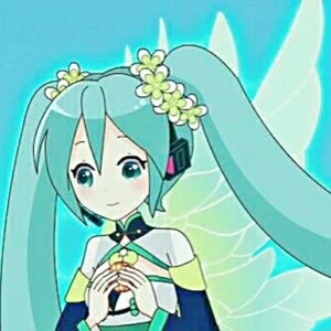 绿牡丹初音未来