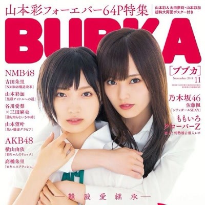 组图：山本彩太田梦莉登杂志封面 谈NMB48的未来与传承_高清图集_新浪网